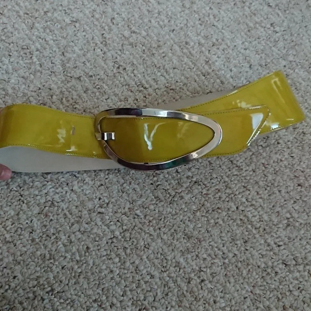 giuseppe zanotti yellow belt
